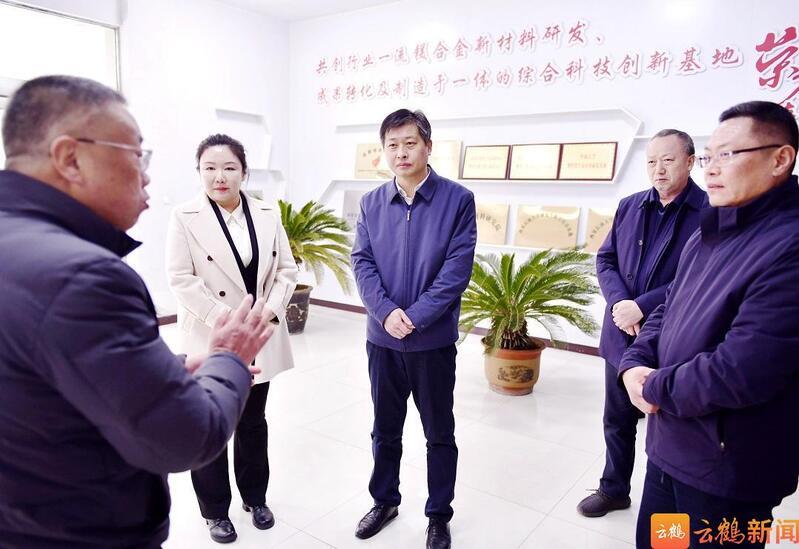 李可调研镁基新材料产业发展工作