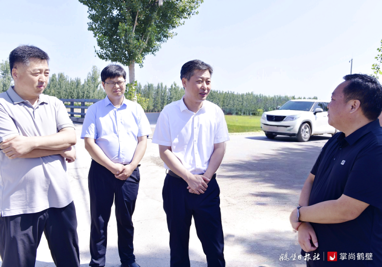 李可到浚县调研防汛工作